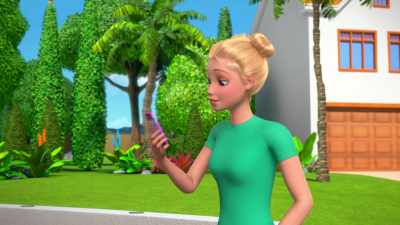 Ah! We knocked 20 seconds off.
Whoo! - Barbie: A Touch of Magic