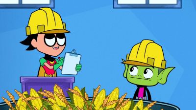 Ah! What a bountiful harvest. - Teen Titans Go!