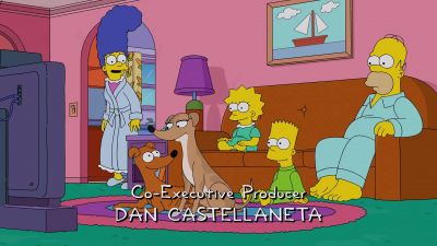 Ah, what's she doing here? - The Simpsons