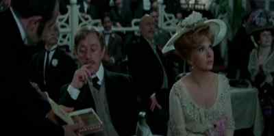 - Ah, yes, a cigar!
- Shhh! - Hotel Paradiso