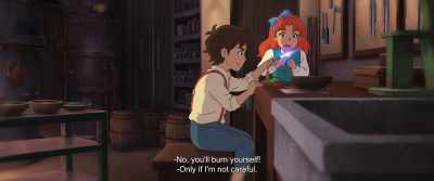 - Ah, you'll get burned!
- Only if I'm not careful. - The Glassworker