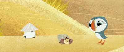 Ah, young Oona.
Just the Puffin I need. - Puffin Rock and the New Friends