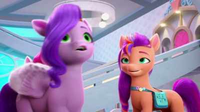 Ah, you're right, Hitch.
That is so much better than flying. - My Little Pony: Make Your Mark