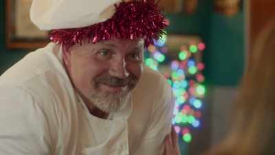 Ah so you're the
artist responsible for that - A Very British Christmas