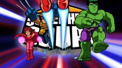 Aha!
A secret weapons bunker. - The Super Hero Squad Show