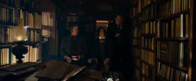 Aha! Mr. Dickens
and Mr. Forster. - The Man Who Invented Christmas