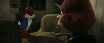 -Aha! There's only one way, Chip.
-No! That's disgusting. - Chip 'n Dale: Rescue Rangers