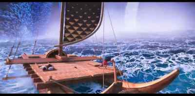 - Ahaha!
- She's using centrifugal force - Moana 2