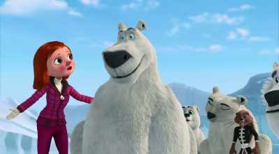 Ahem! Excuse me.
What am I, chopped liver? - Norm of the North: Keys to the Kingdom