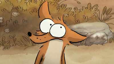 - Ahem... Hello, my friend.
- Oh, you mean that? - The Big Bad Fox and Other Tales