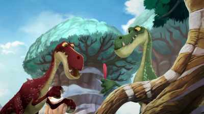 Ahem! My feathers are incredible! - Gigantosaurus
