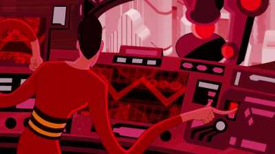 - Ahh! I got to find the off switch.
-(ALARM BEEPING) - Justice League Action