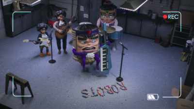 ‐ Ahh, kink in my neck
from this keytar strap. - Marvel's M.O.D.O.K.