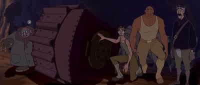 MOLE: The volcano-- she awakes! - Atlantis: The Lost Empire