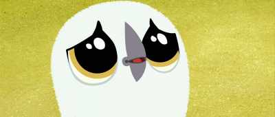 Ahhh, how could you
resist those big Baba eyes? - Puffin Rock and the New Friends