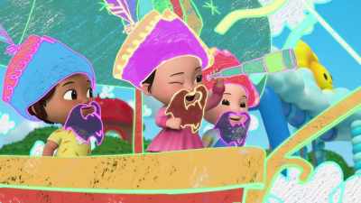 Ahoy, I can see the rainbow
through my spyglass. - CoComelon Lane