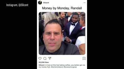 Aí, 50 Cent posta
"Dinheiro até segunda, Randall" - The Randall Scandal: Love, Loathing, and Vanderpump