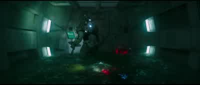 AI VOICE 2: Oxygen levels critical. - Underwater
