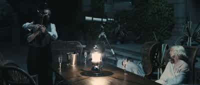 Aim it up at the planet. - Melancholia