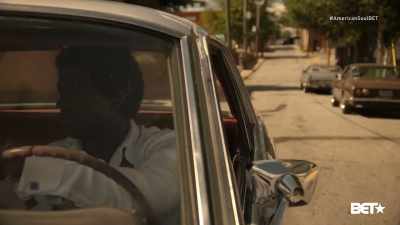 ♪ Ain't no smiling faces... ♪ - American Soul