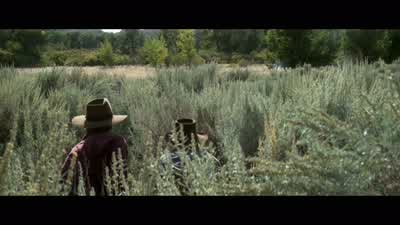 Ain't shooting at us no more. - Unforgiven
