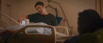 Ain't he supposed to be brain
dead on some kind of coma? - Frank and Penelope