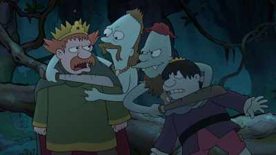 -Ain't you the king from Dreamland?
-Indeed, I am. - Disenchantment