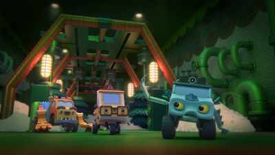 [air blowing] - Mighty Monsterwheelies