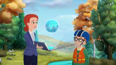 Air currents in the northern hemisphere
are always pulled to the right - The Magic School Bus Rides Again: The Frizz Connection