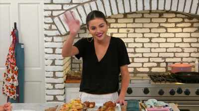 [air horn blares] [yelps] - Selena + Chef