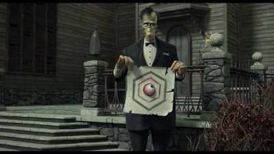 -(AIR HORN BLARING)
-(GASPS) - The Addams Family
