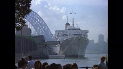 [ Air horn blows ] - The Love Boat