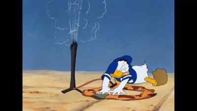 (AIR WHOOSHING) - Donald's Tire Trouble