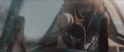 [airplane engine roaring]
[Finucane panting] - The Shamrock Spitfire