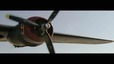(airplane engine turning over) - The Titans That Built America