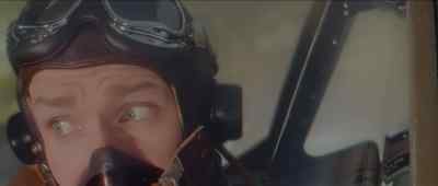 [airplane engines roar]
[guns firing] - The Shamrock Spitfire