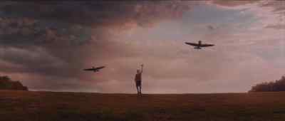 [airplane engines roar] - The Shamrock Spitfire