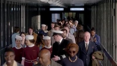 [airplane engines
roaring overhead] - Outlander