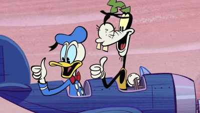 (AIRPLANE RUMBLING) - The Wonderful World of Mickey Mouse