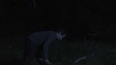 (AJ grunting)
(branch thudding) - Wolf Mountain