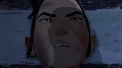 Akemi and I helped.
She killed two men. I killed one. - BLUE EYE SAMURAI