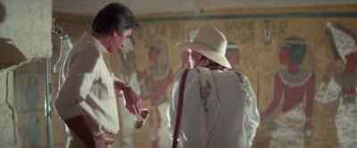 Akmed, what time do
things close in Luxor? - Sphinx