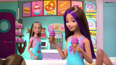 Aku dapat es krim! - Barbie: Skipper and the Big Babysitting Adventure