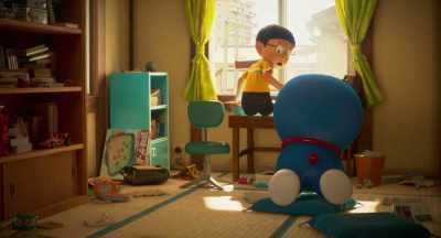 Aku harus cepat pergi dan selamatkan kita berdua. - Stand by Me Doraemon 2