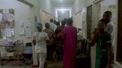 -Akua Nyarko came
into our maternity emergency. - Human: The World Within