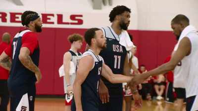Al observar
al joven equipo de selección - We Beat the Dream Team