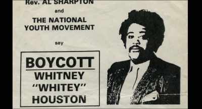Al Sharpton, 
he's out protesting - Whitney