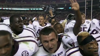 Alabama fans are going, - Untold: Johnny Football