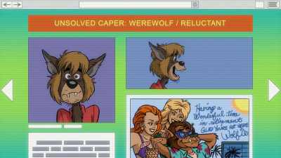 [ALAN] And in it, it has all this
stuff about a reluctant werewolf, - Scooby-Doo! Return to Zombie Island