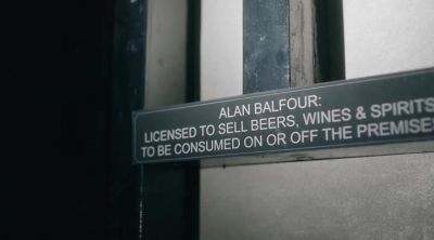 ALAN BALFOUR:
lICENSED TO SELL BEERS - Shetland